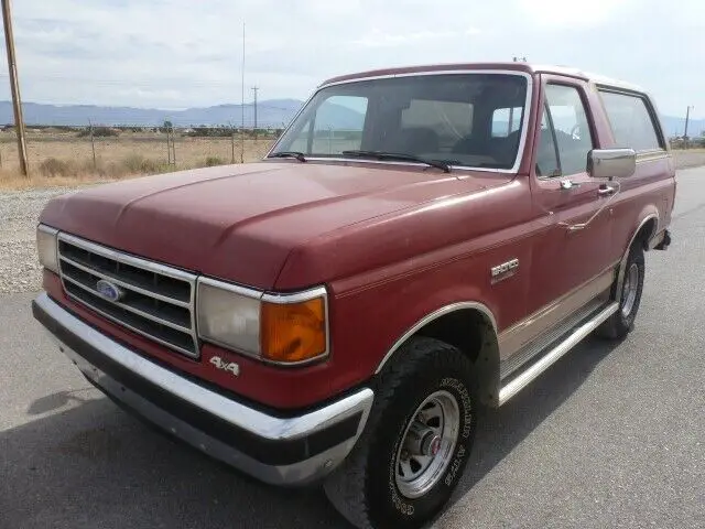 1989 ford bronco xlt eddie baur totally original unit all power options no rust