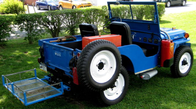 1946 cj2 4wd military jeep,new bluepaint/black int,4 cyl,3 speed,new tires/tubes