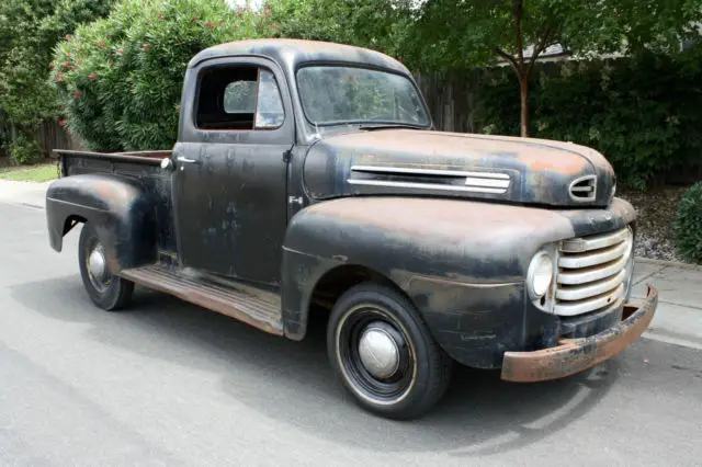 1949 ford f1, short bed, 1/2 ton, california truck