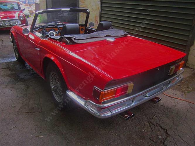 1969 triumph tr6 in stratford, connecticut