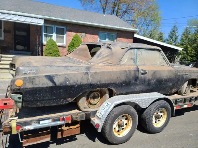 1963 buick special convertible black rwd automatic