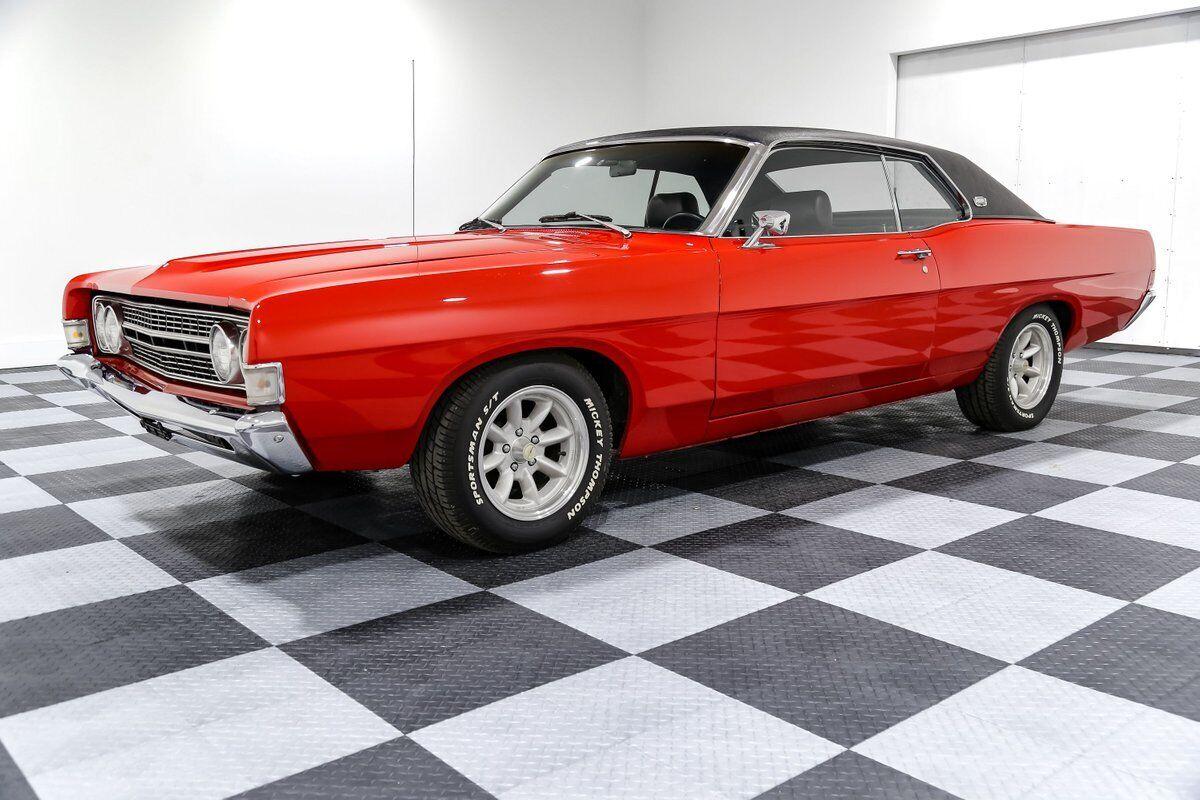 1968 ford torino 79726 miles red coupe 302ci ford v8