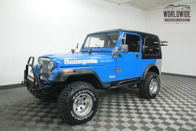 1981 blue renegade. restomod custom. go anywhere!!