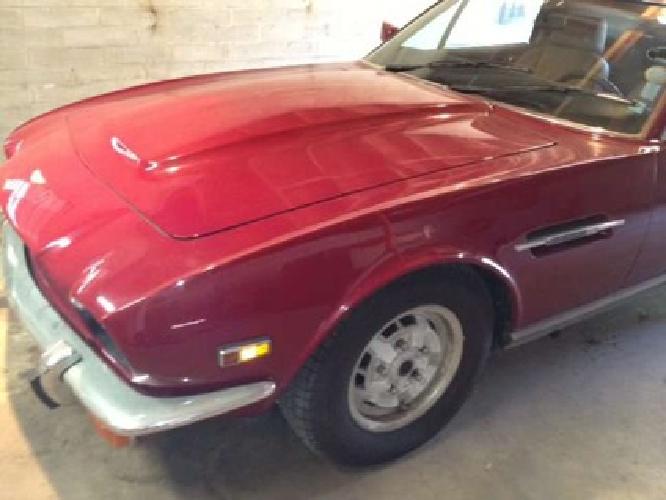 1979 red aston martin volante in astoria, ny