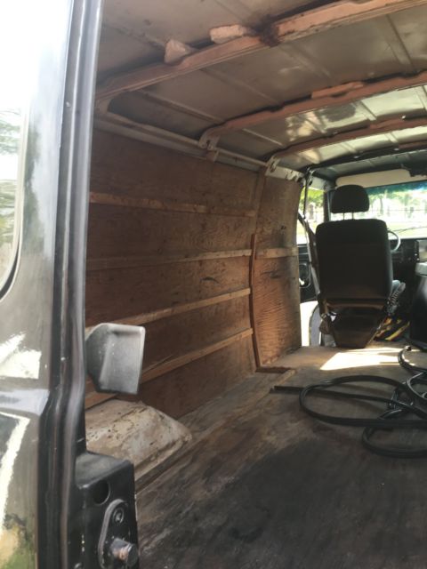 1970 ford e300 econline cargo hot rod. a real old school van
