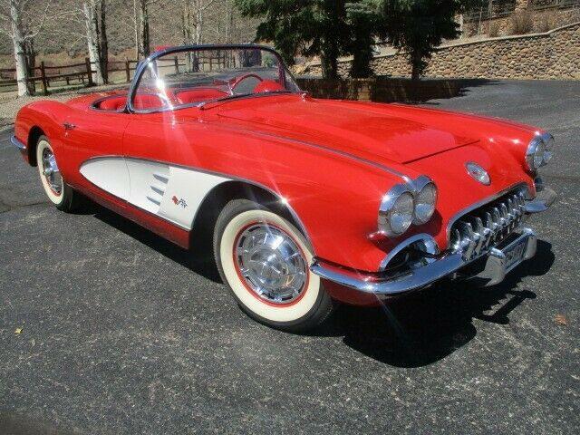 1960 chevrolet corvette original 1808 miles body off restoration