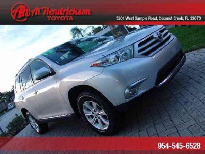 2012 toyota highlander in coconut creek, fl