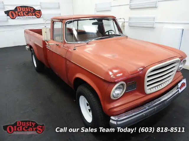 1964 red runs yard drives 289v8 3 spd man!