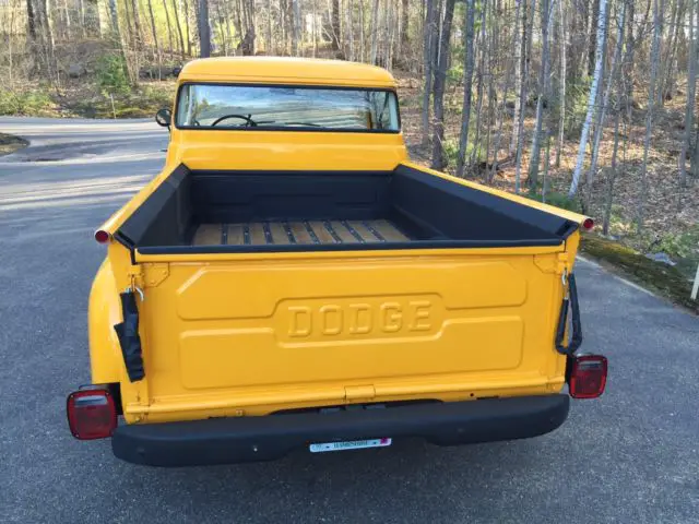 1956 dodge job rated pickup 1/2 ton restored/ modern drivetrain ac cruise etc