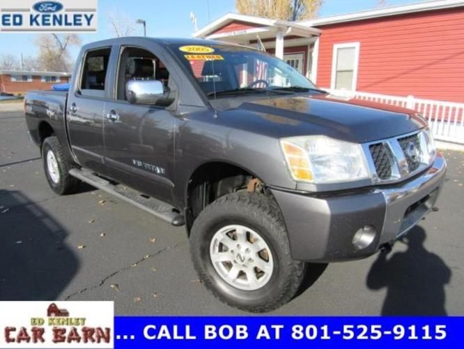 2005 nissan titan le 4dr crew cab le 4wd sb for sale in layton, utah