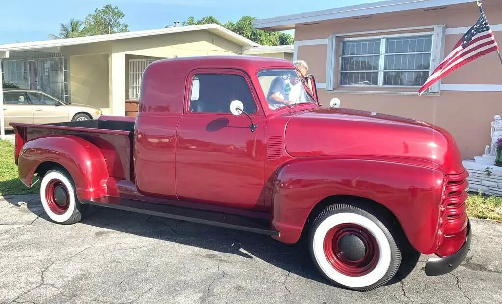 1952 chevrolet 3100 pickup hot rod 350/400 a/c p/w /