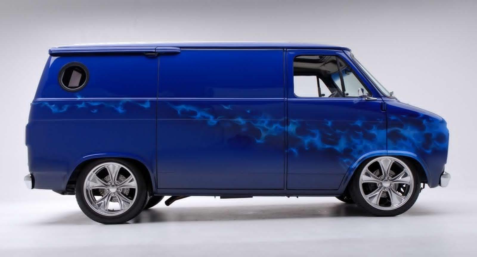 1976 chevrolet van - overhaulin - chip foose designed