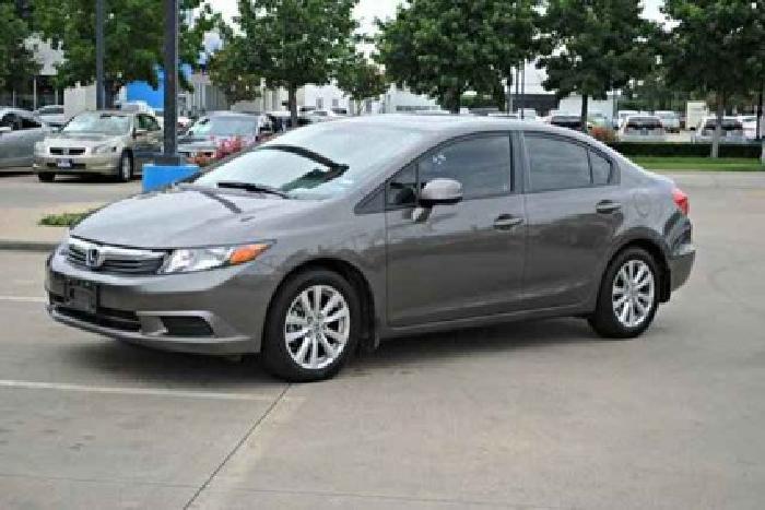 2012 honda civic ex in dallas, tx