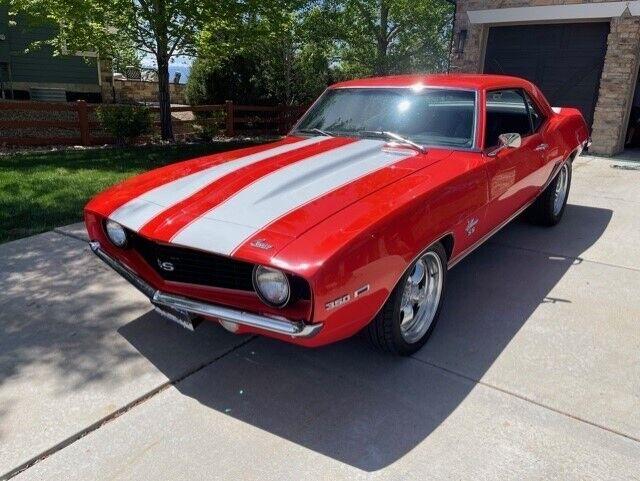 1969 chevrolet camaro ss 350 v8