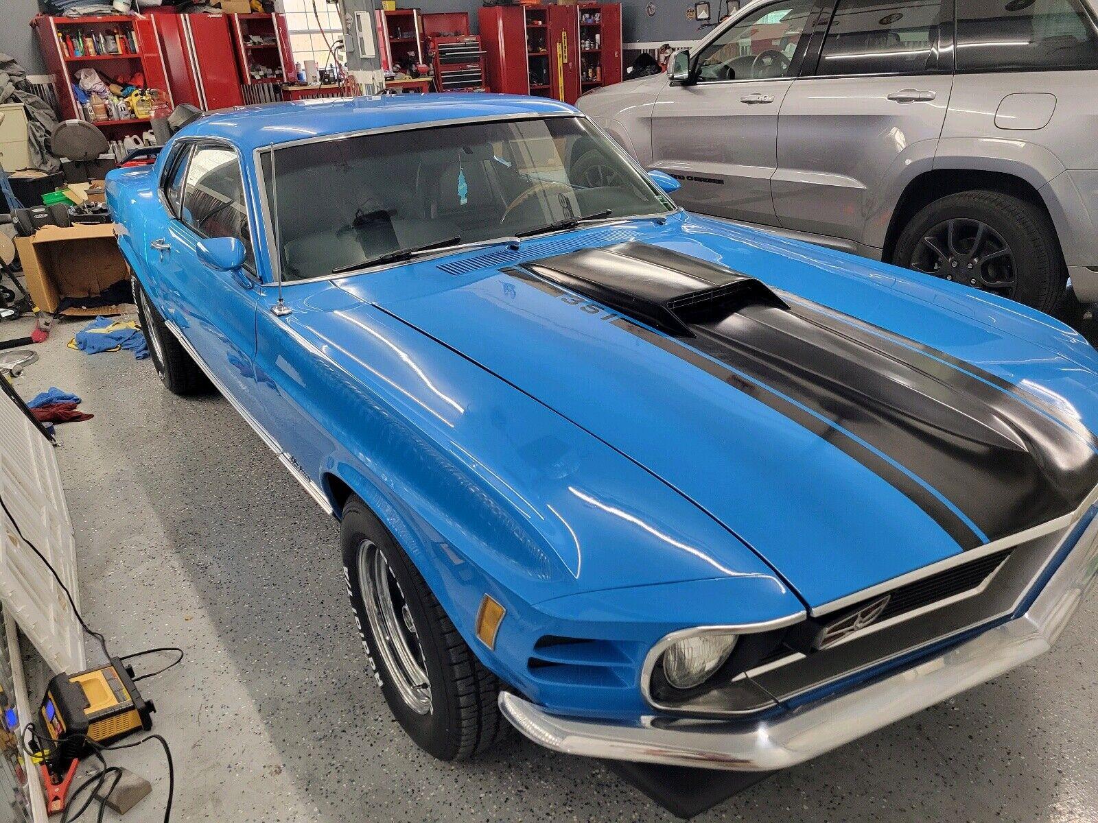 1970 ford mustang mach i coupe recently restored 61676 miles