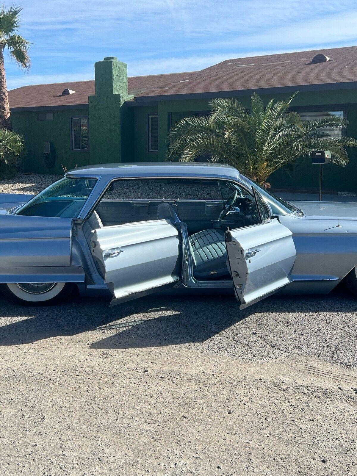 1961 cadillac deville flat top title clean v8 engine