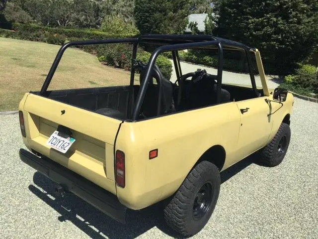 1975 international scout ii - rebuilt engine - no rust (smog exempt)