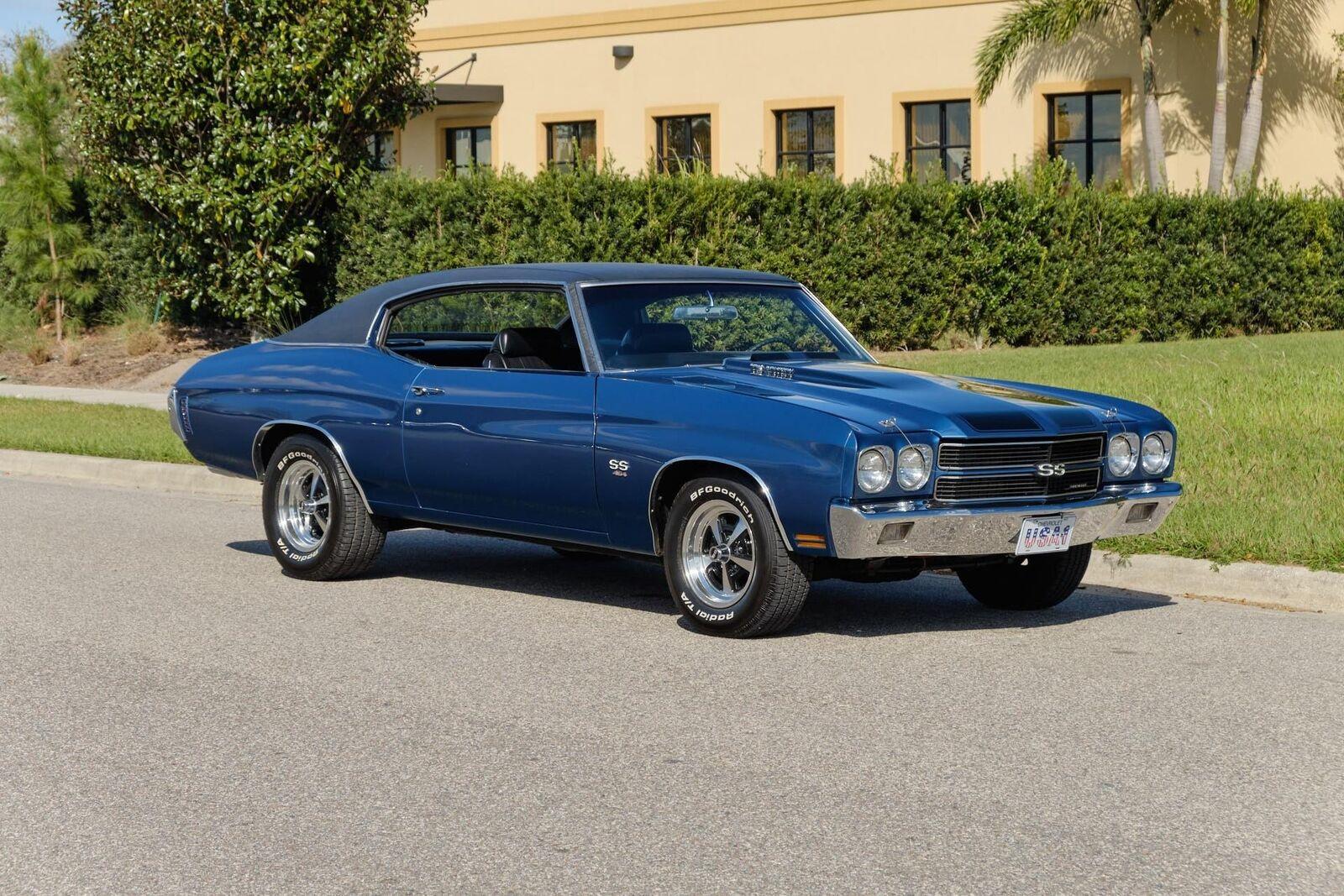 1970 chevrolet chevelle ss 454 automatic super sport 68421 miles