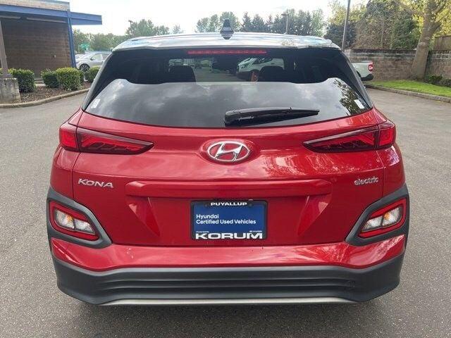 2021 hyundai kona electric sel in alderton, washington