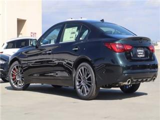 2024 Infiniti Q50 red sport 400