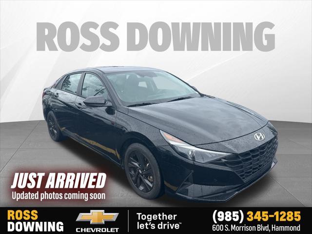 2021 hyundai elantra hev blue