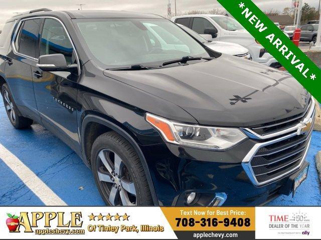 2018 chevrolet traverse lt leather