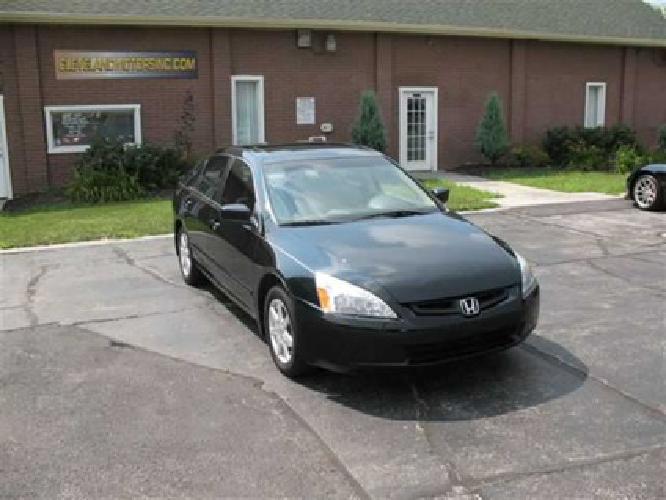 used 2004 honda accord ex v6 navigation moonroof alloy all pwr call we finance in cleveland, oh