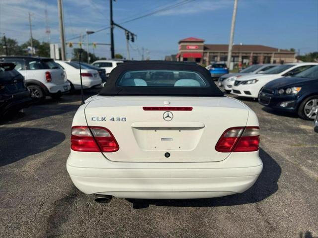 2003 mercedes-benz clk-class 430 cabriolet