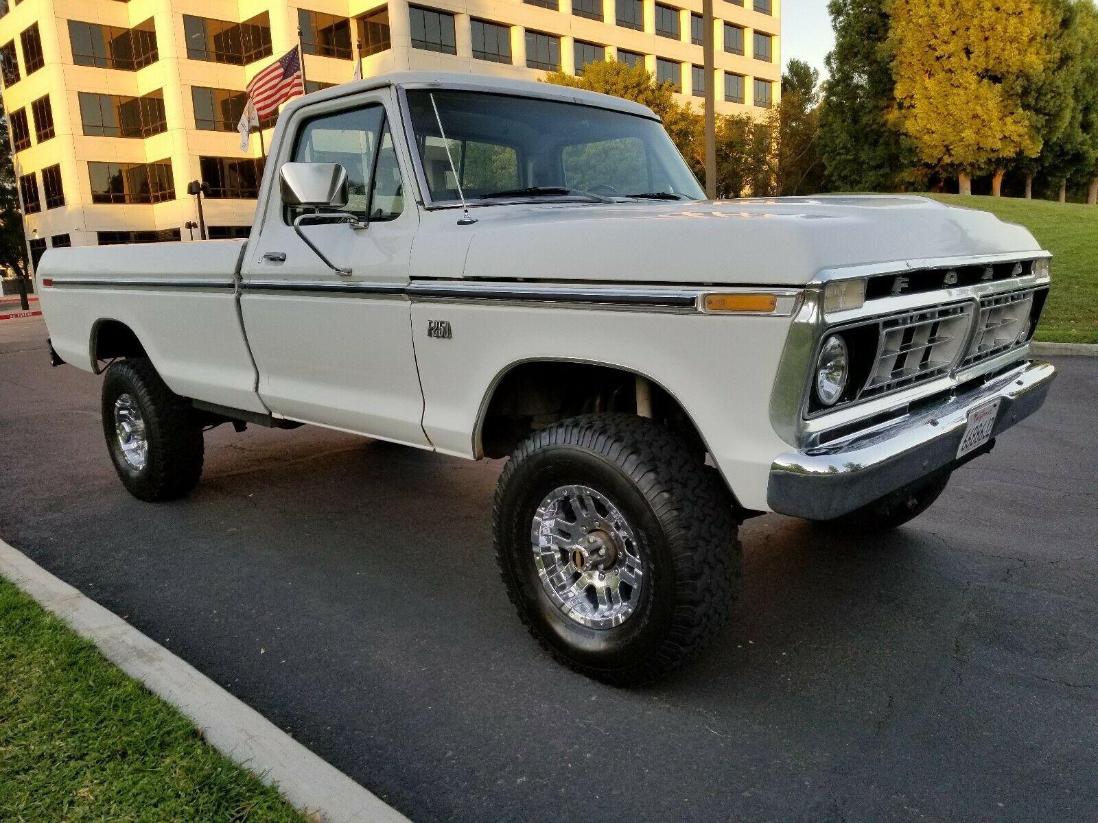 1976 ford f-250 highboy ranger 4x4 390 v8 truck