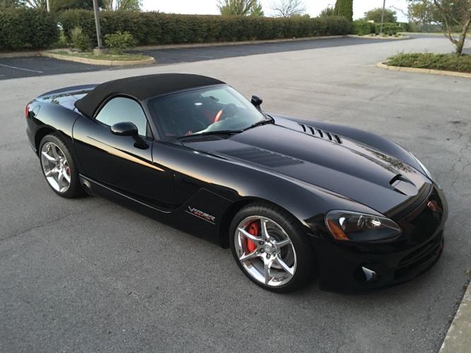 2004 dodge viper mamba edition black convertible for sale in windham, maine