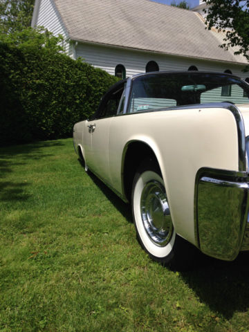 1963 lincoln continental 4/door convertible 49,000 miles