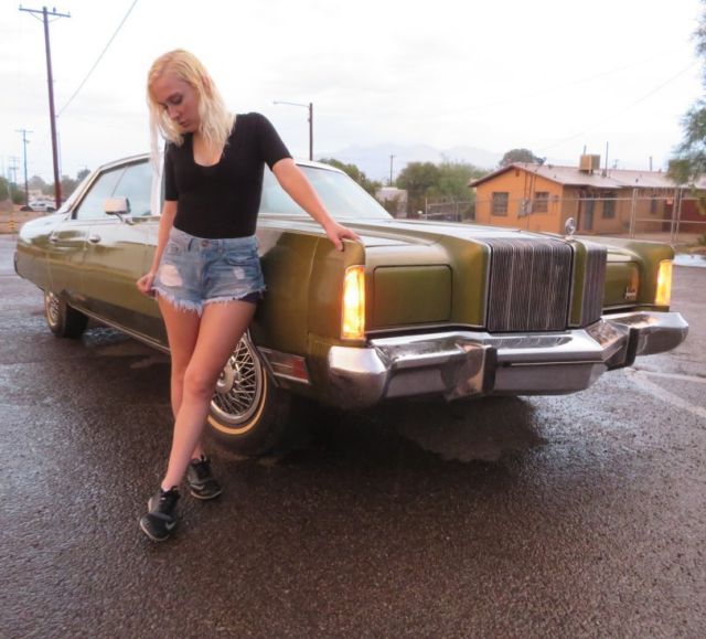 1974 chrysler 440 imperial lebaron 4dr hardtop loaded survivor az car low miles