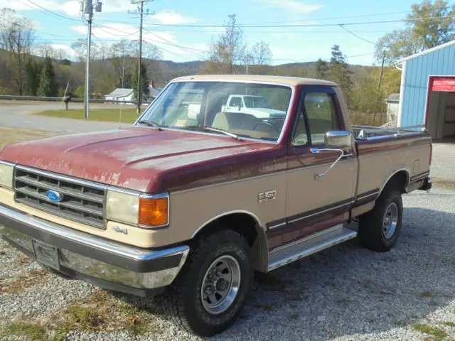 1990 ford f-150 xlt lariat 4x4 no reserve auction