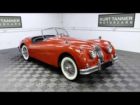 1957 jaguar xk140 in santa ana, california