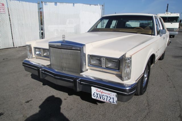1984 lincoln town car automatic 8 cylinder no reserve