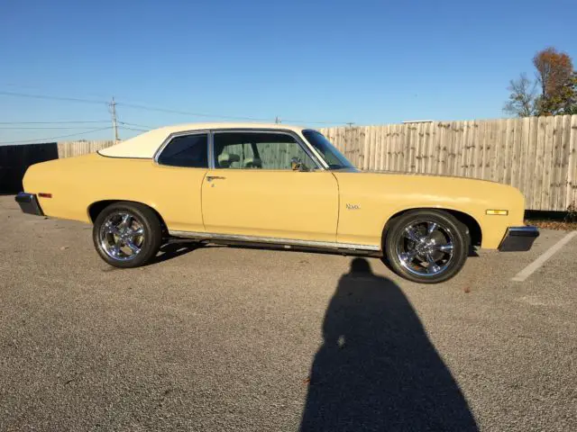 1974 chevrolet nova, clean, 350, hot rod original muscle car, chevy survivor