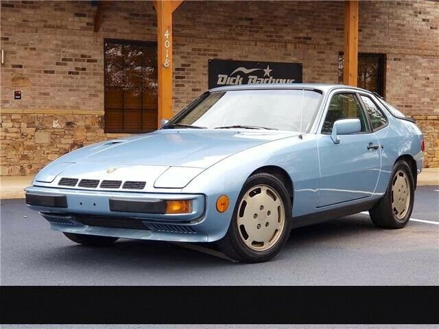 1982 porsche 924 turbo 64,250 miles rare metallic blue