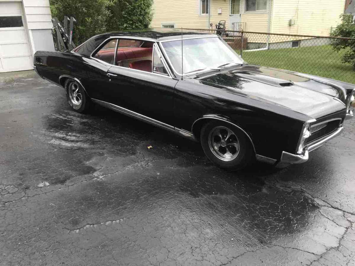 1967 pontiac gto sportscar black rwd manual coupe