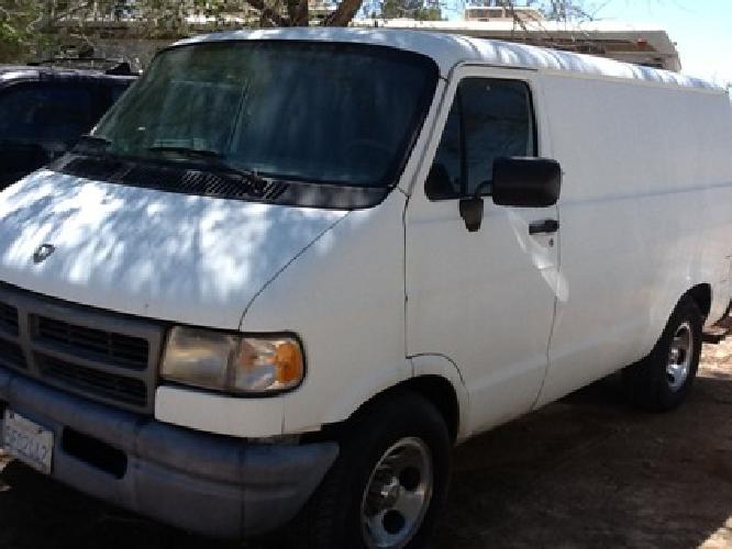 obo 1995 dodge ram 1500 cargo van in lancaster, ca