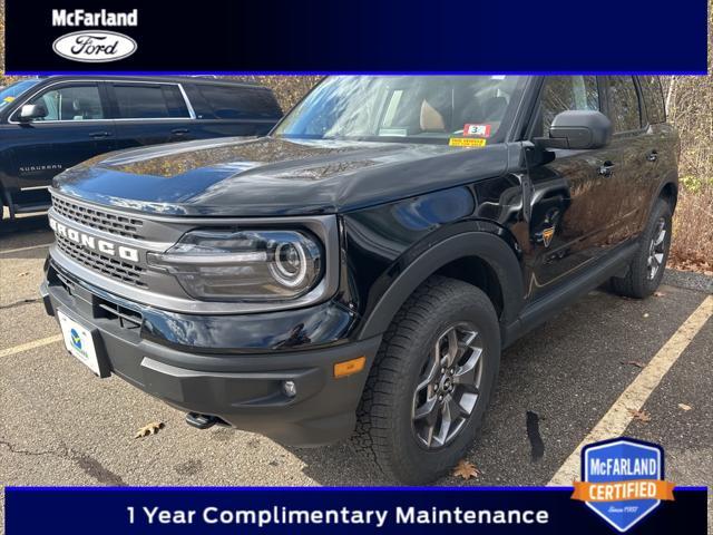 2023 ford bronco sport badlands