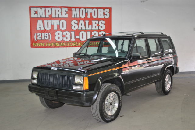 1991 jeep cherokee sport 4x4 one owner only 89k no reserve