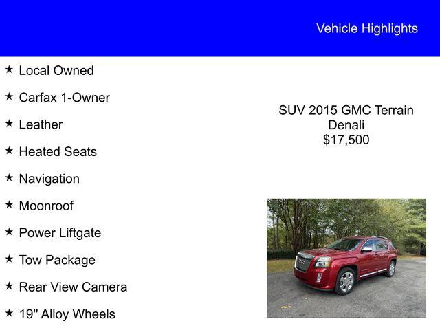 2015 gmc terrain denali