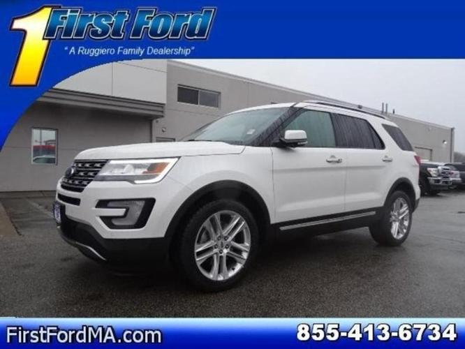 2016 ford explorer limited awd limited 4dr suv for sale in fall river, massachusetts