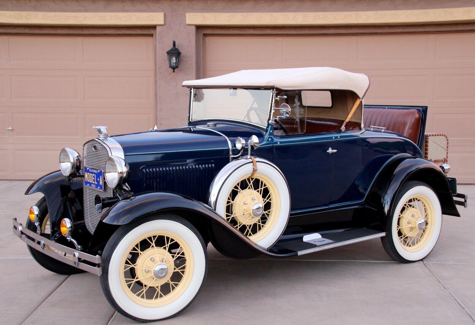 1931 ford model a roadster convertible deluxe oldtimer