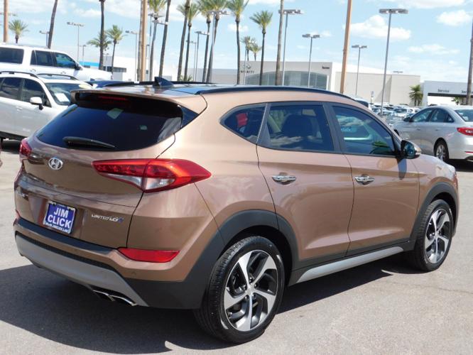 certified 2017 hyundai tucson limited tucson, az 85705 for sale in tucson, arizona