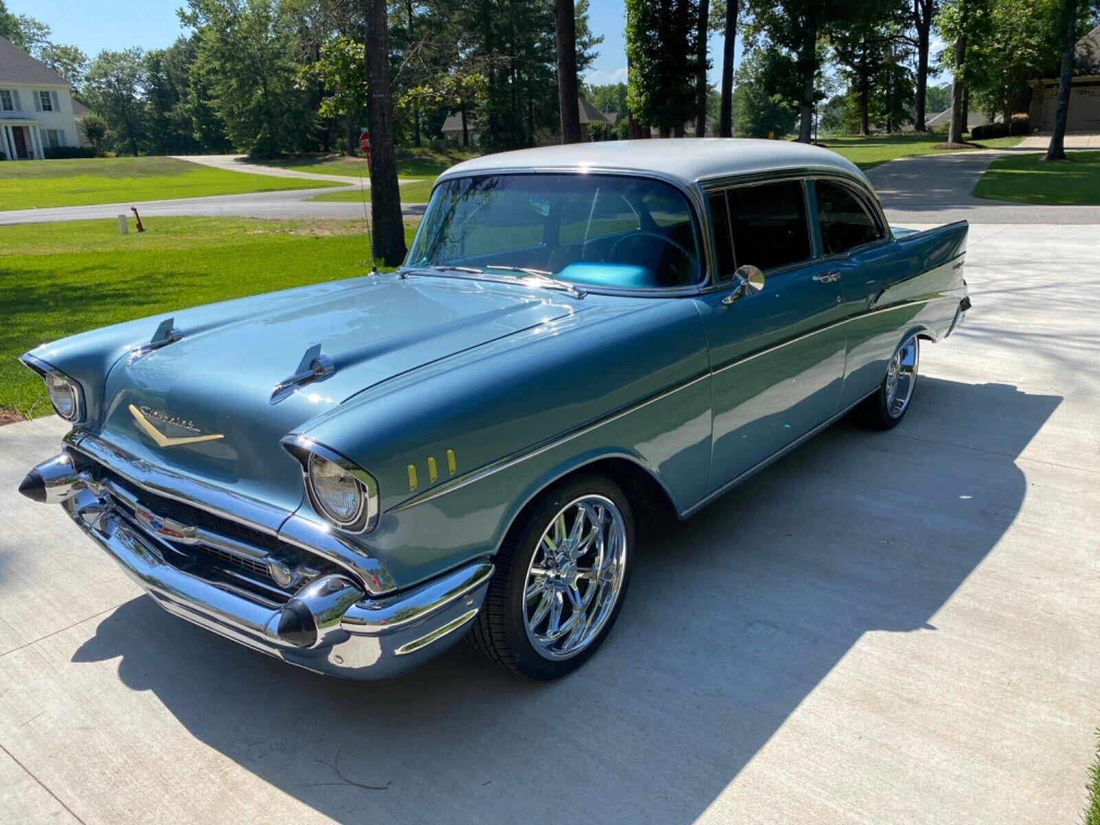 1957 chevrolet belair 2 door sedan 400 ci small block chevy