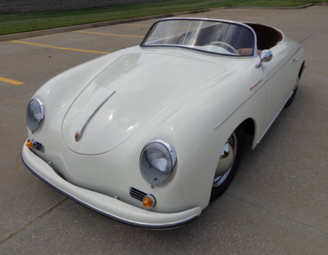 freshly built porsche speedster replica dual carb high hp front disc brakes!