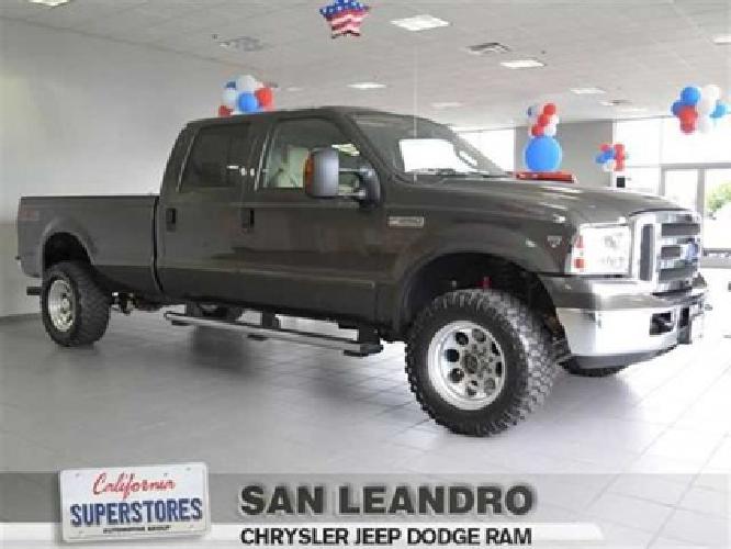 used 2005 ford super duty f-350 srw crew cab 156" xl 4wd 4x4 truck, 54,704 miles in san leandro, ca