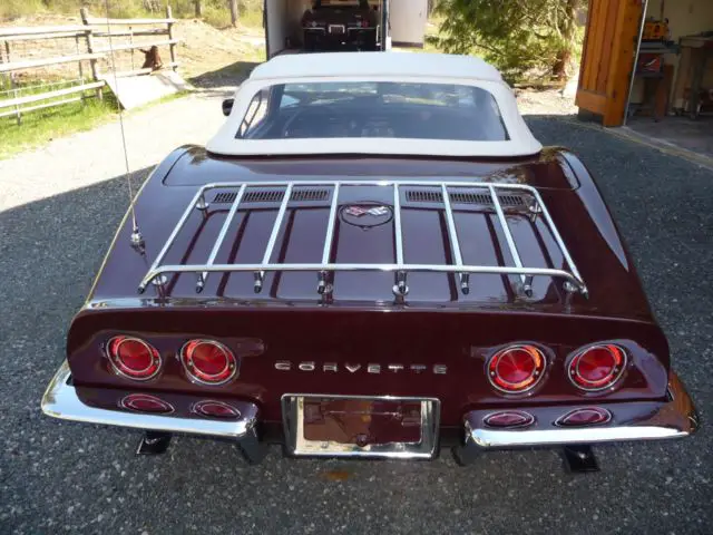 1968 corvette convertible 327/350hp numbers matching