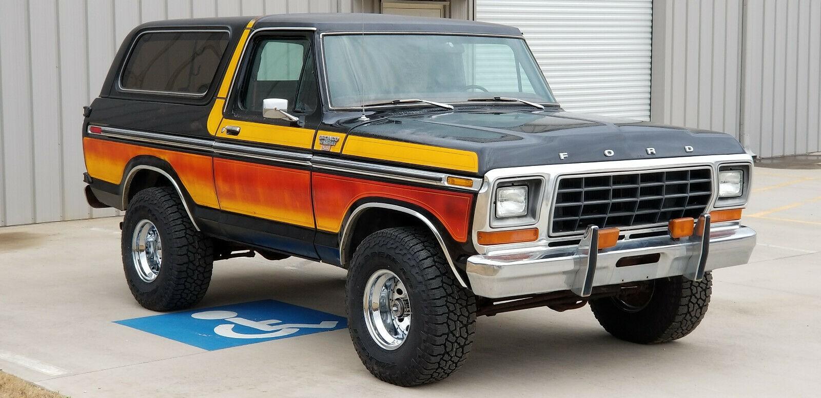 1979 ford bronco xlt 4bbl original ranger